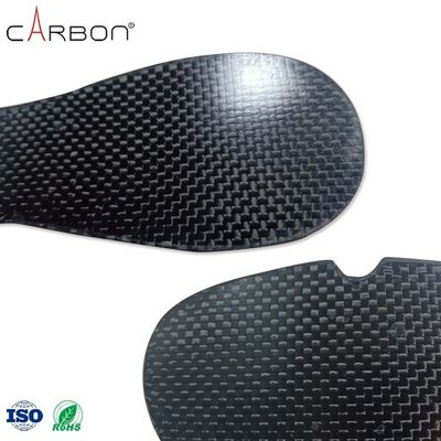 Customized Logo Carbon Fiber Insole for Flat Feet Heat Moldable High Arch Foot Support