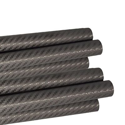 Long High Specific Modulus Carbon Fiber Tube with 0% Ash Content and NOVE Volatile