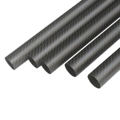 Long High Specific Modulus Carbon Fiber Tube with 0% Ash Content and NOVE Volatile