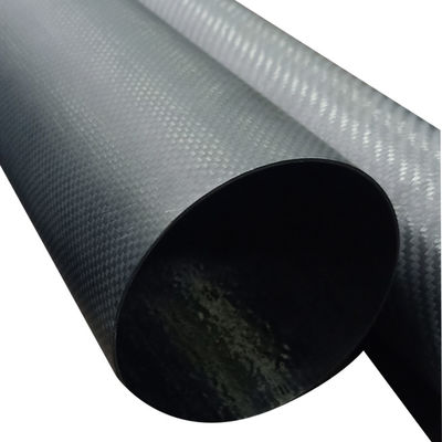 Carbon Fiber Tube in Large Size Tapered Tube 80mm 100mm with 100% Carbon Content