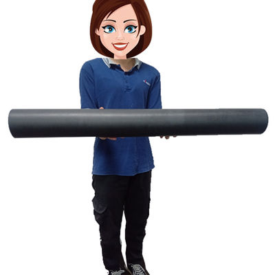Carbon Fiber Tube in Large Size Tapered Tube 80mm 100mm with 100% Carbon Content