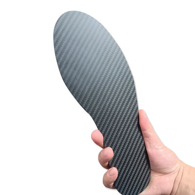Custom Working Boot Insole 1.2mm Carbon Fiber Thermosetting Molding Insole for OEM ODM