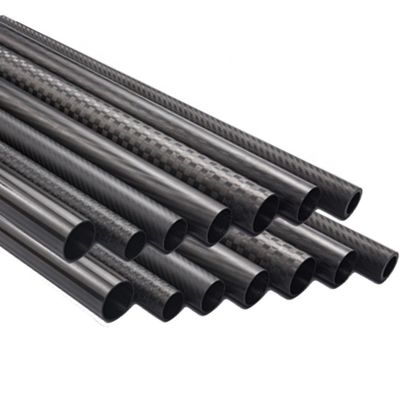 3k Twill Surface High Tensile Strength Carbon Fiber Tube for Industrial Applications