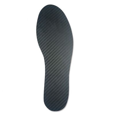 Men Size 10 Carbon Fiber Insoles with Turf Toe Orthotic and Rigid Stabilizer Plate
