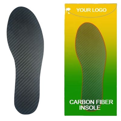 Men Size 10 Carbon Fiber Insoles with Turf Toe Orthotic and Rigid Stabilizer Plate