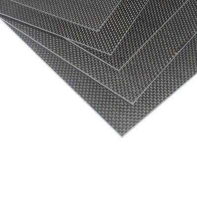 Customized Thickness 100% 3K Twill Carbon Fiber Sheets Plates for Industrial Needs