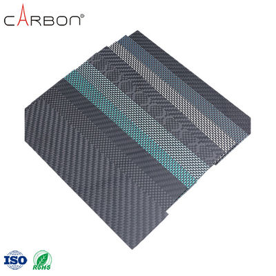 Hot Item Matte Metallic Brushed 3K Carbon Fiber Sheet Plate With Cut 0.005% S Content
