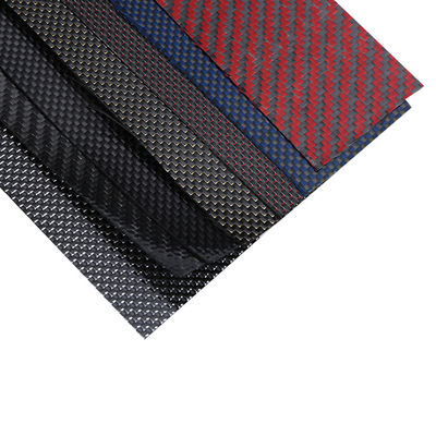 Hot Item Matte Metallic Brushed 3K Carbon Fiber Sheet Plate With Cut 0.005% S Content