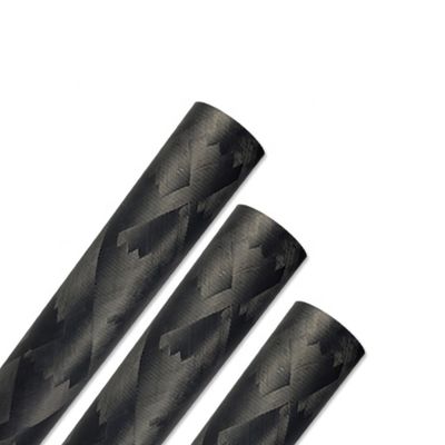 Durable and Heat-Resistant 3k Filament-Wound Carbon Fiber Exhaust Tube for Industrial