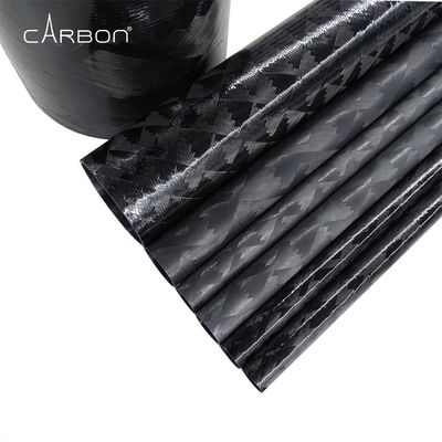 Customer's Requirement Carbon Fiber Tube Filament Winding with Customized Thickness
