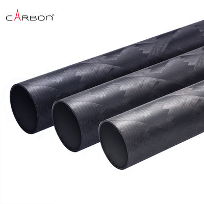 Customer's Requirement Carbon Fiber Tube Filament Winding with Customized Thickness