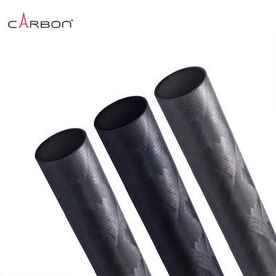 Customer's Requirement Carbon Fiber Tube Filament Winding with Customized Thickness