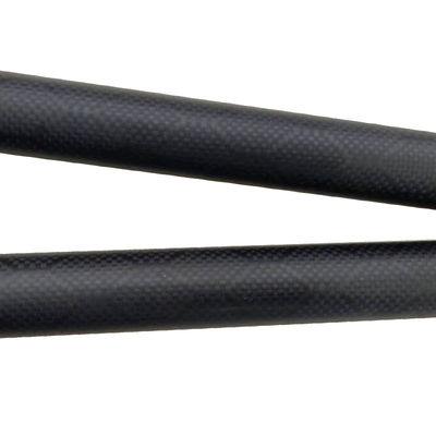 66% Content Carbon Fiber Tube with Knitted Weaving Hexagon Tubes Wide Application