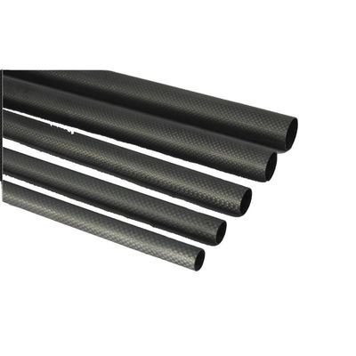 Production Leadtime 35-45 Days 40mm OD Round Carbon Tube 3.5m Matte Carbon Fiber Tube