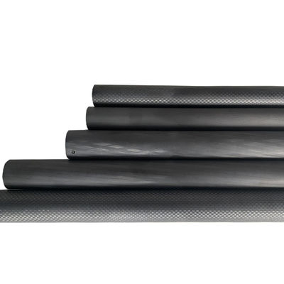98% C Content Customizable Carbon Fiber Tube with Stainless Steel Brass Threaded Insert