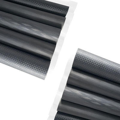 98% C Content Customizable Carbon Fiber Tube with Stainless Steel Brass Threaded Insert