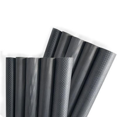 98% C Content Customizable Carbon Fiber Tube with Stainless Steel Brass Threaded Insert