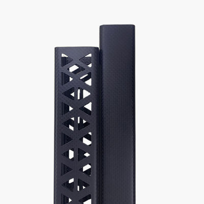 0.025% Ash Content Carbon Fiber Square Tube Connectors for Customized Applications