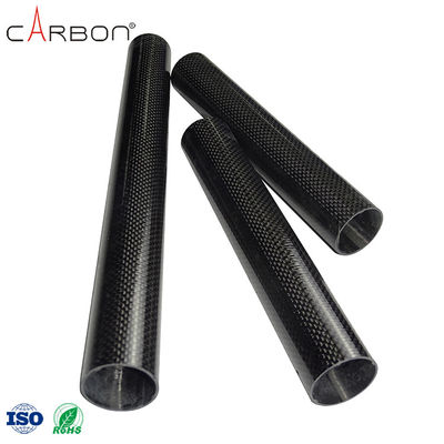 Customized Size Carbon Fiber Straight Tube for Outrigger Canoe Paddle Handle Strength