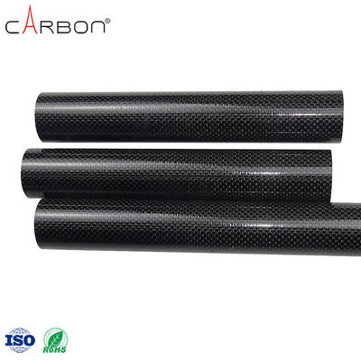 Customized Size Carbon Fiber Straight Tube for Outrigger Canoe Paddle Handle Strength