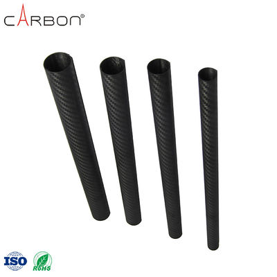 200 Finish Matte/Glossy ZhongShan Carbon 3K Carbon Fiber Tube for Vaccum Gutter Cleaning
