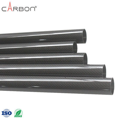 0.001% N Content High Strength 3K Twill Carbon Fiber Tube CBTCFT042