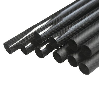 0.001% N Content High Strength 3K Twill Carbon Fiber Tube CBTCFT042
