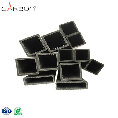 Non-volatile 3Mm Square Carbon Fiber Pipe for Shoe Production Process