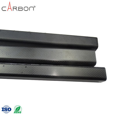 Non-volatile 3Mm Square Carbon Fiber Pipe for Shoe Production Process