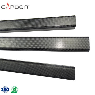 Customized Logo Carbon Fiber Tube Round Oval Square Shapes CBST001