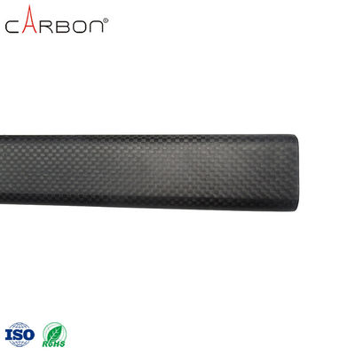 Customized Logo Carbon Fiber Tube Round Oval Square Shapes CBST001