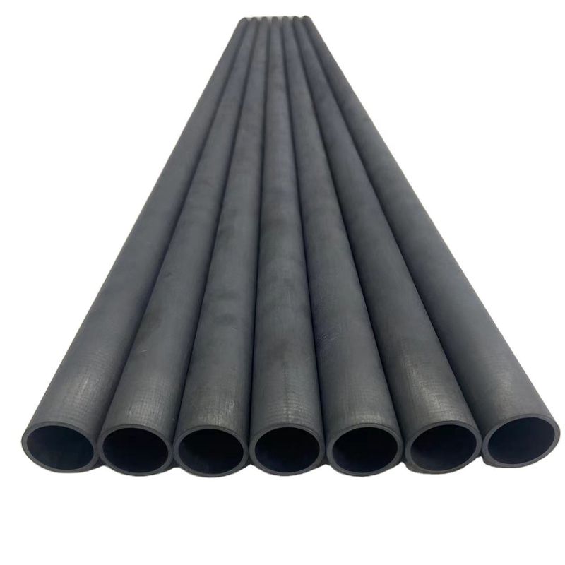 Lenght 705mm Carbon Fiber Rod Snooker Cue with High Specific Modulus UD Glossy Finish